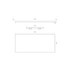 Conjunto armario Oltens Vernal 60002700, encimera sobre armario Oltens Tera 63030990