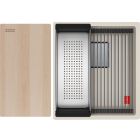 Conjunto fregadero de granito Franke Kanon 125.0749.646, grifo de cocina Franke Lina 115.0626.082