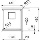 Conjunto fregadero de granito Franke Kanon 125.0749.652, grifo de cocina Franke Urban 115.0627.523