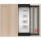 Conjunto fregadero de granito Franke Kanon 125.0749.656, grifo de cocina Franke Lina 115.0626.082