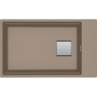 Conjunto fregadero de granito Franke Kanon 125.0749.667, grifo de cocina Franke Atlas Neo 115.0741.710