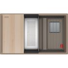 Conjunto fregadero de granito Franke Kanon 125.0749.677, grifo de cocina Franke Lina 115.0626.084