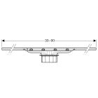 Conjunto desagüe lineal Geberit CleanLine 154.501.TE.1, desagüe de ducha Geberit CleanLine 154.152.00.1