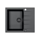 Conjunto fregadero de granito Alveus Cadit 1148158, grifo de cocina Alveus Flexa 1147056