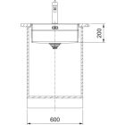 Conjunto fregadero de acero Franke Box 127.0749.858, grifo de cocina Franke Eos 115.0590.045