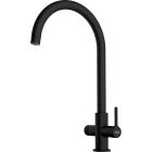 Conjunto grifo de cocina Franke Lina 120.0730.807, filtro para fregadero Franke Clear Water 150.0730.809