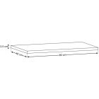 Conjunto armario Comad Dorothy Ristretto DOROTHY RISTRETTO 82-80-46-2S, lavabo Comad Mona UN-MONA-MB12, RISTRETTO 89-80-46 M