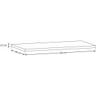 Conjunto armario Comad Dorothy Ristretto DOROTHY RISTRETTO 82-100-46-2S, lavabo Comad Lena UN-LENA-MB2, RISTRETTO 89-100-46 M