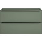 Conjunto armario Comad Sombra Green SOMBRA GREEN 82-100-46-2S, encimera sobre armario Comad Sombra Green GREEN 89-100-46 M