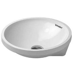 Duravit Architec lavabo 40x40 cm circular bajo encimera blanco 0463400000