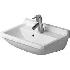 Duravit Starck 3 lavabo 50x36 cm rectangular clásico blanco 0300500000