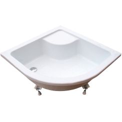 Ravak Sabina plato de ducha semicircular 90x90 cm blanco GPX11001