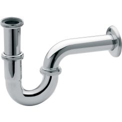 Ferro sifón de lavabo tubular cromo S281
