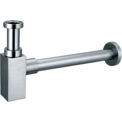 Ferro Quadro sifón de lavabo botella || S280NC