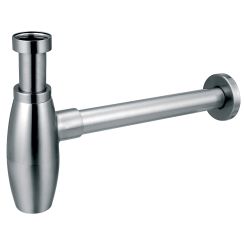 Ferro sifón de lavabo botella cromo S286