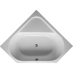 Duravit D-Code bañera de esquina 140x140 cm izquierda blanco 700137000000000