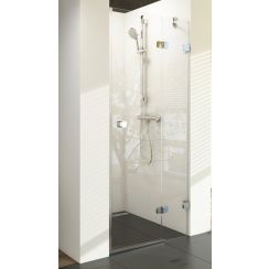 Ravak Brillant puerta de ducha 90 cm oscilante cromo brillante/vidrio transparente 0UP7AA00Z1
