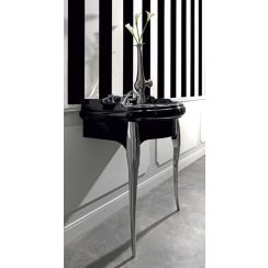 Kerasan Retro armario 73x54x77 cm de pie, para lavabo negro 7362K2