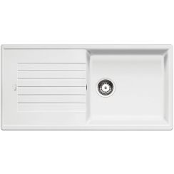 Blanco Zia XL 6 S fregadero de granito 100x50 cm blanco 517571
