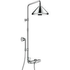Axor Front conjunto de ducha a pared con termostato cromo 26020000