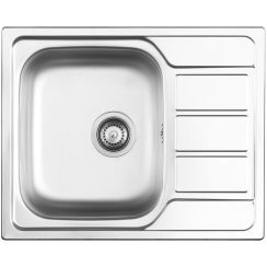 Pyramis Athena fregadero de acero 62x50 cm 100187701