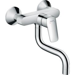 Hansgrohe Logis grifo de cocina a pared cromo 71836000