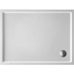 Duravit Starck Slimline plato de ducha rectangular 120x90 cm blanco 720122000000001