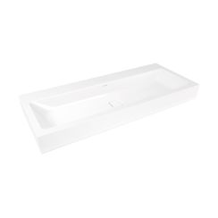 Kaldewei Cono lavabo 120x50 cm rectangular clásico blanco 902706013001