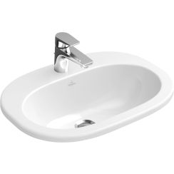 Villeroy & Boch O.Novo lavabo 56x40.5 cm oval empotrado blanco 416157R1