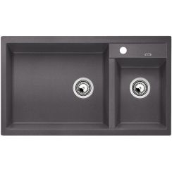 Blanco Metra 9 fregadero de granito 86x50 cm gris/grafito/ónix 518886
