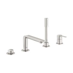 Grohe Lineare grifo de bañera y ducha en bañera SuperSteel 19577DC1