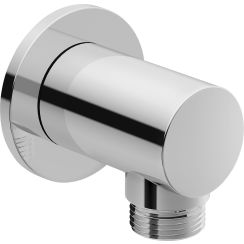 Duravit codo de conexión a pared cromo UV0630006000