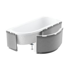 Schedpol Standard Plus obudowa podpłytkowa LED do wanny półokrągłej 1.040-LED