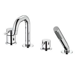 Oltens Molle grifo de bañera y ducha en bañera cromo 34200100