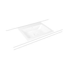 Kaldewei Cono lavabo 60x50 cm rectangular empotrado blanco 901606003001