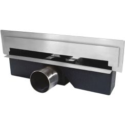 Ferro Wall Slim desagüe de ducha 30 cm acero OLWS1
