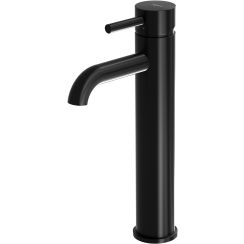 Steinberg 100 grifo para lavabo de pie negro 1001700S