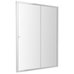 Omnires Bronx puerta de ducha 140 cm corredera cromo brillante/vidrio transparente S2050140CRTR