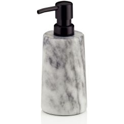 Kela Varda dozownik do mydła 250 ml stojący marmur/czarny 20027