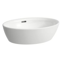 Laufen Pro B lavabo 52x39 cm oval sobre encimera blanco H8129640001091