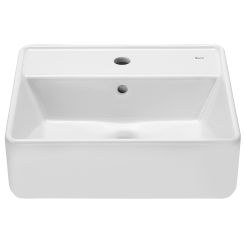 Roca Gap lavabo 42x39 cm rectangular sobre encimera blanco A3270MM000