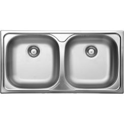 Deante Xylo fregadero de acero 78x43.5 cm ZEX_3203