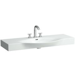 Laufen Palace lavabo 120x51 cm rectangular clásico-para mueble blanco brillante H8117040001041
