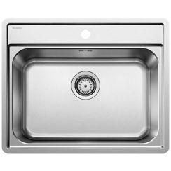 Blanco Lemis 6-IF fregadero de acero 61.5x50 cm acero 525108