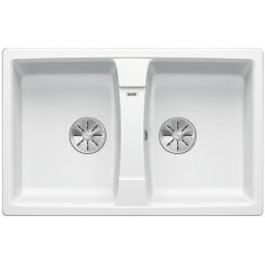 Blanco Lexa 8 fregadero de granito 78x50 cm blanco 524964