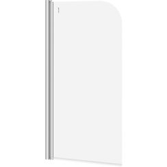 Cersanit Easy mampara de bañera 70 cm una pieza cromo brillo/vidrio transparente S301-289