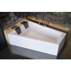 Besco Intima bañera de esquina 170x125 cm izquierda blanco #WAID-170-NL