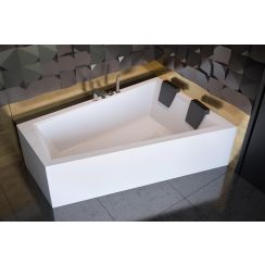 Besco Intima Duo wanna narożna 170x125 cm prawa biała #WAID-170-NP