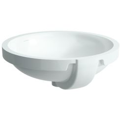 Laufen Pro B umywalka 42 cm okrągła podblatowa biała H8189620001091