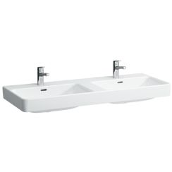Laufen Pro S umywalka 120x46 cm ścienna podwójna biała H8149660001041